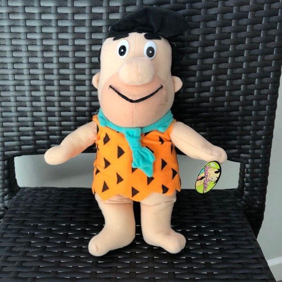 vintage 1993 hanna-barbera the flintstones plush